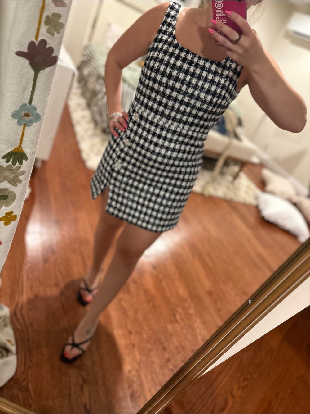 Sandro Paris tweed dress